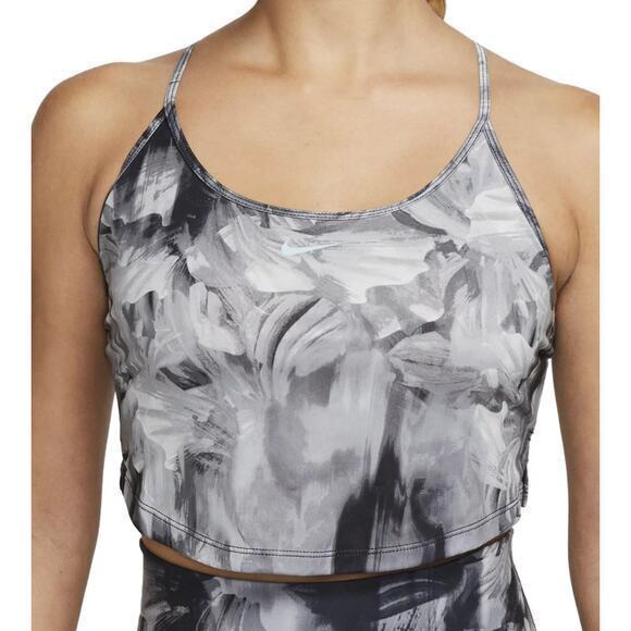 Nike Women's One Dri-FIT Cropped Printed‎ Tank Top Size XXL Breathable A… - Picture 1 of 9